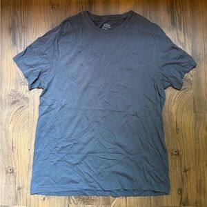 J. Crew Dark Gray Essential Short Sleeve Tee